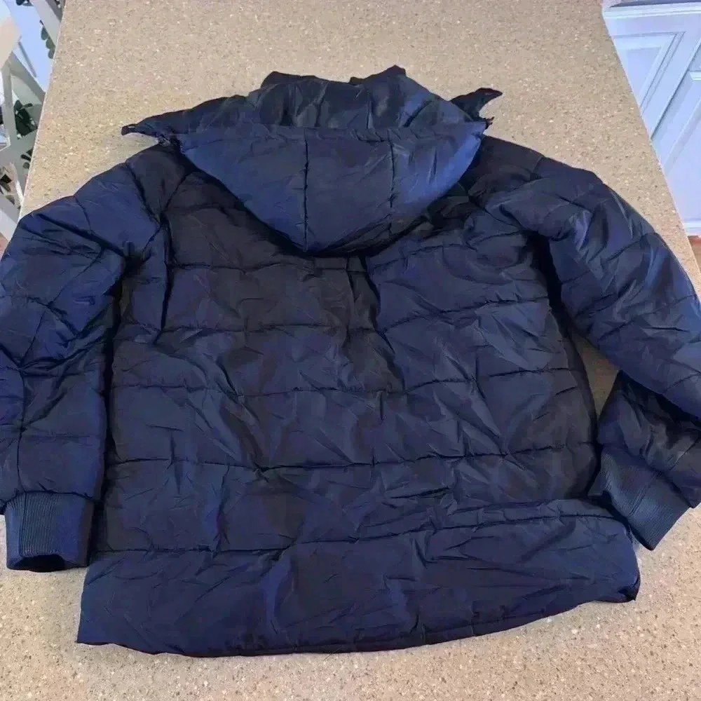 FILA Pace Logo PufferJacket Hooded Medium Insulated Winter, Warm, Insulated